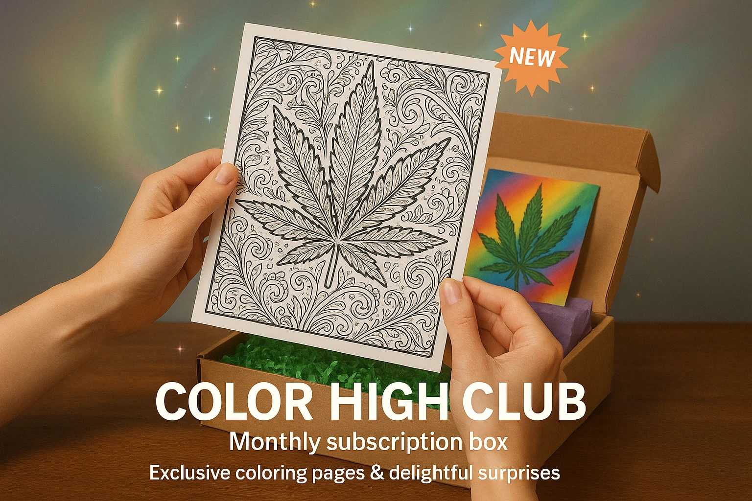 Color High Club Subscription Box Teaser
