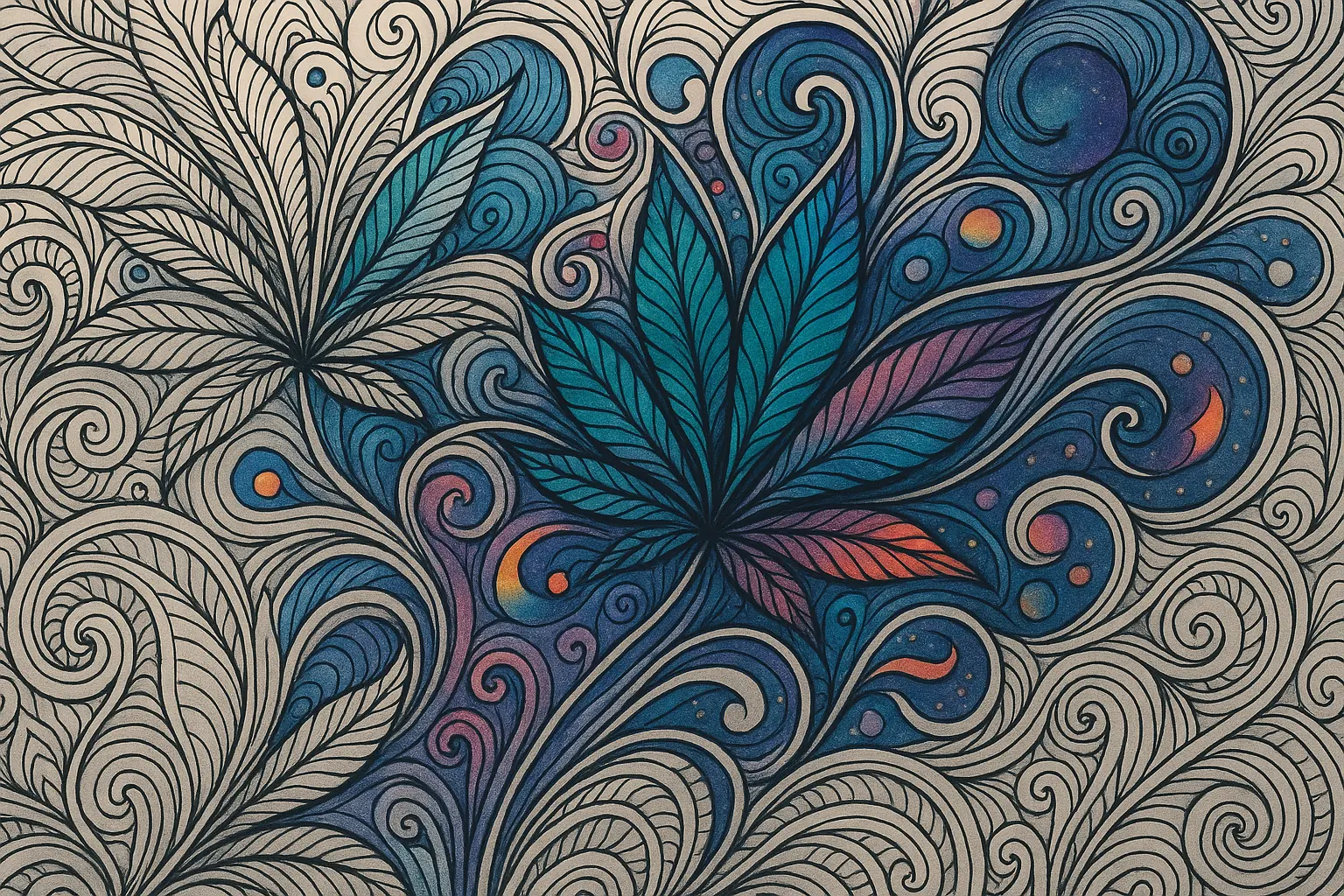 Featured 420 Coloring Pages